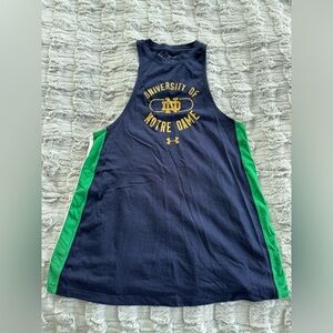 Notre Dame Under Armour sleeveless